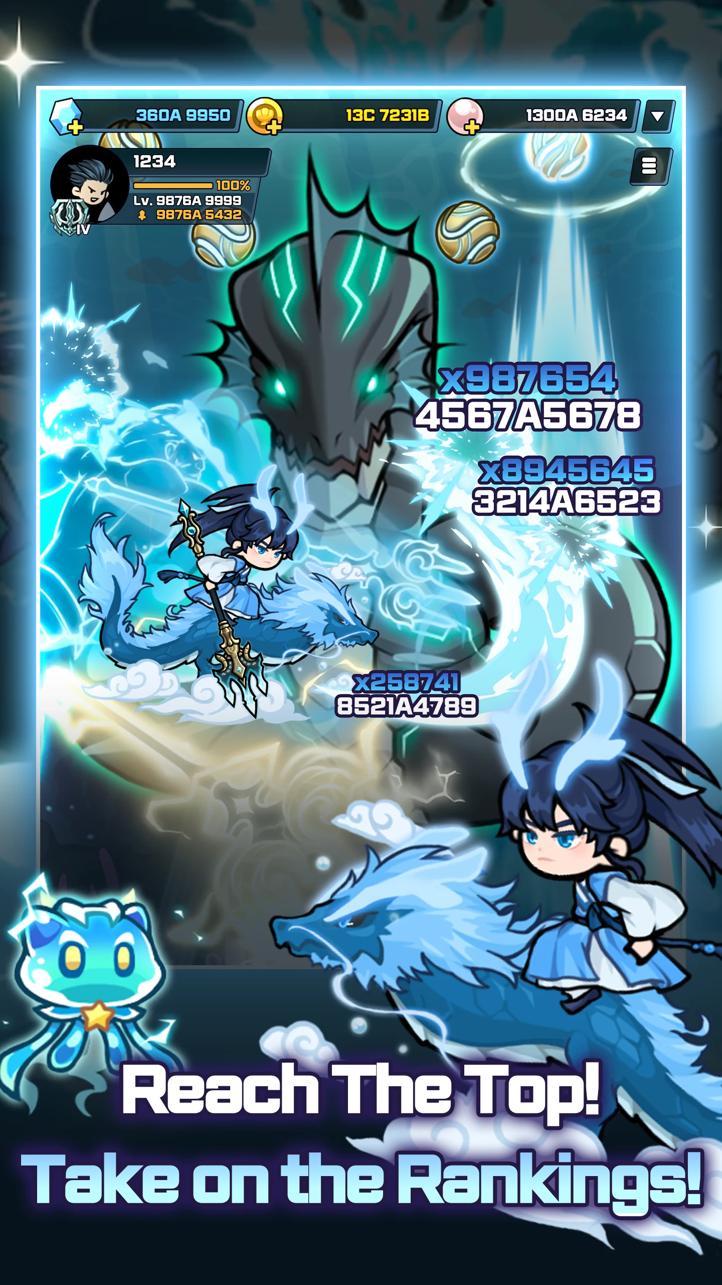 Raising Poseidon: Idle RPG screenshot